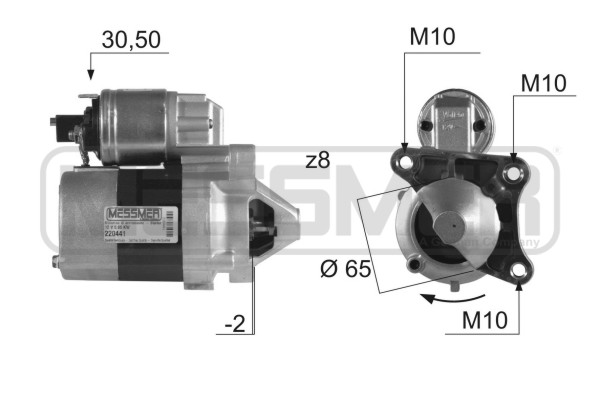 ERA 220441 Μίζα for RENAULT