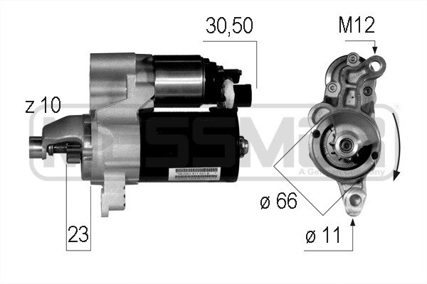 ERA 220604A Starter for AUDI PORSCHE