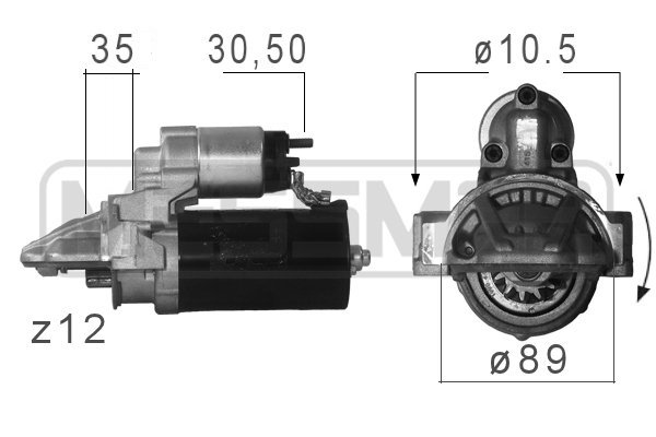 ERA 220680A Starter for FORD