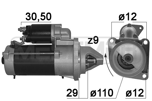ERA 220858A Μίζα for IVECO NEW HOLLAND