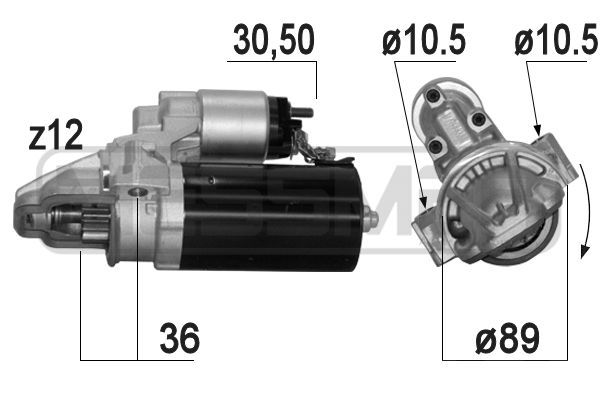 ERA 220867 Starter for FORD