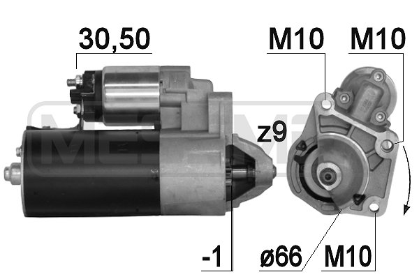 ERA 220880A Starter for RENAULT VOLVO