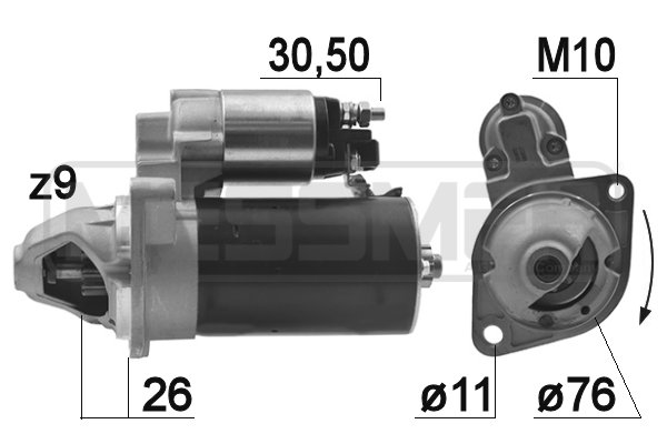 ERA 220972A Starter for BMW