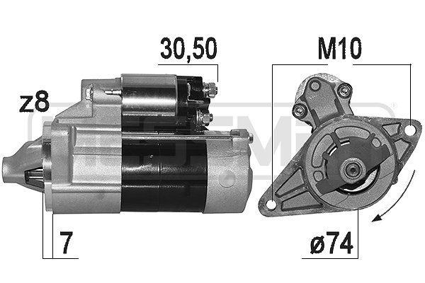 ERA 221004A Starter for DAIHATSU