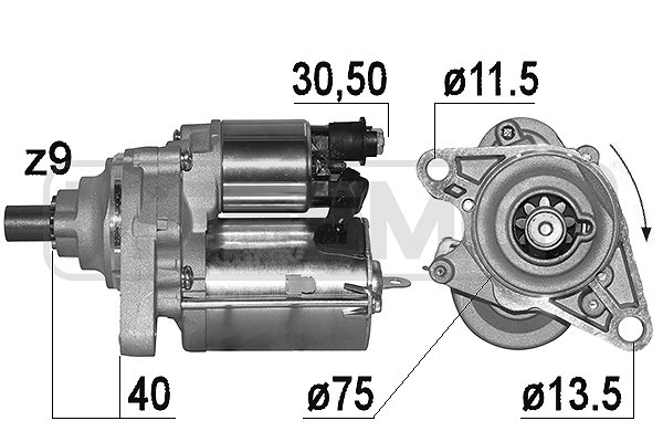 ERA 221006A Štartér