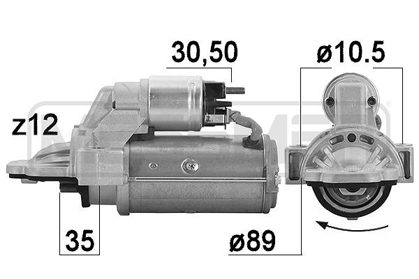 ERA 221032 Starter for FORD