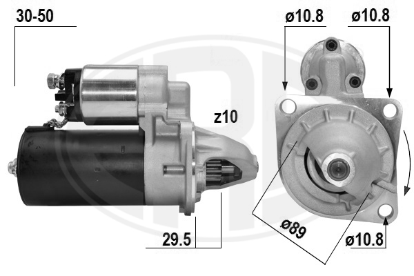 ERA 221080A Štartér