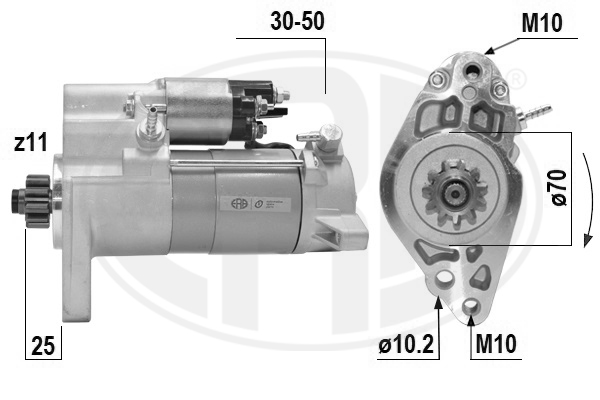 ERA 221087A Štartér