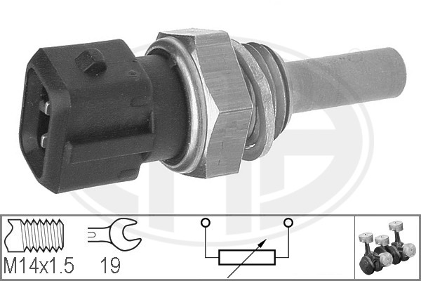 ERA 330129 Sensor, coolant temperature for BMW