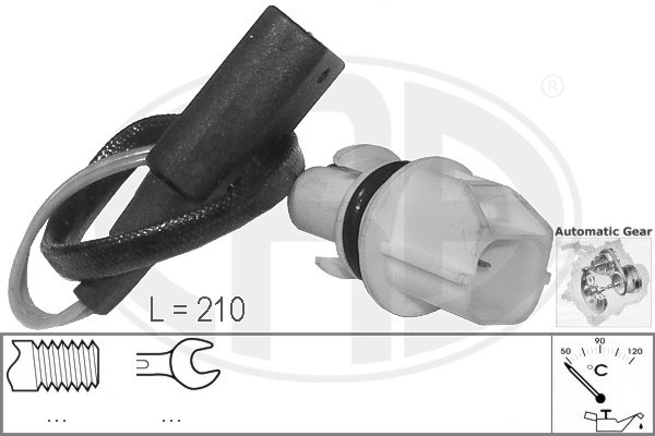 ERA 330666 Sensor, oil temperature for HYUNDAI KIA