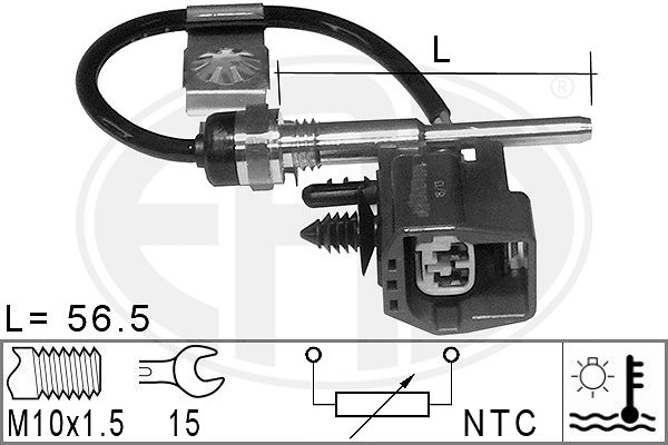 ERA 330792 Sensor, coolant temperature for CITROËN FIAT FORD JAGUAR PEUGEOT