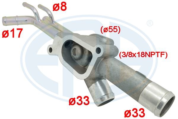 ERA 354087 Coolant Flange Lower Thermostat for HYUNDAI KIA