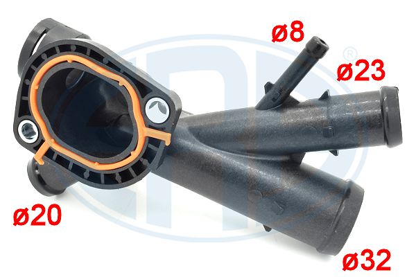 ERA 354092 Coolant Flange Cylinder Head transmission sided for AUDI PEUGEOT SEAT SKODA VW