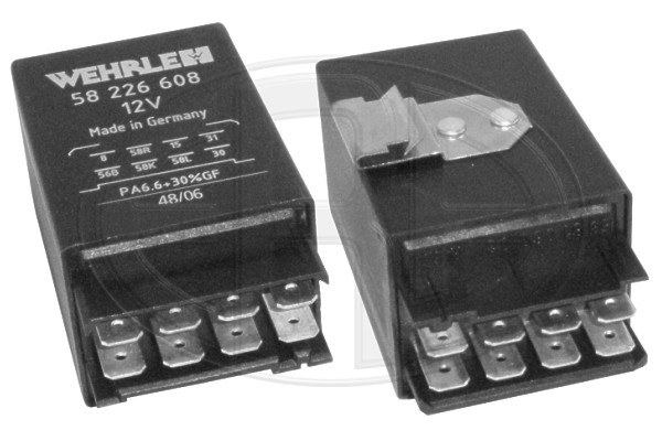 ERA 661229 Relay, low beam for OPEL