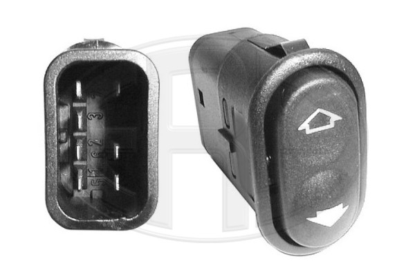 ERA 662166 Switch, window regulator Right Front for FORD