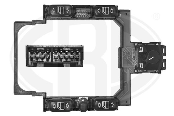 ERA 662585 Switch, window regulator Centre Console for MERCEDES-BENZ