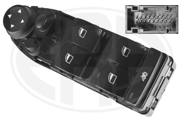 ERA 662591 Switch, window regulator Left Front for BMW