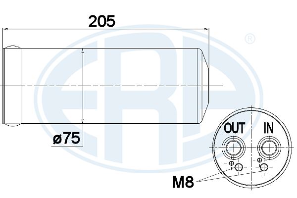 ERA 668004 Essiccatore,...