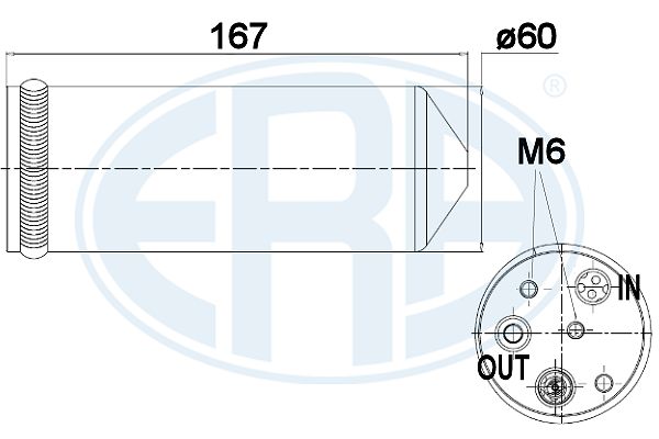 ERA 668012 Essiccatore,...