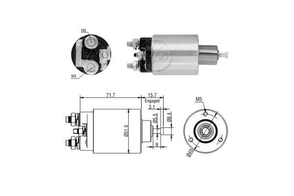 ERA ZM865 Μαγνητικός...