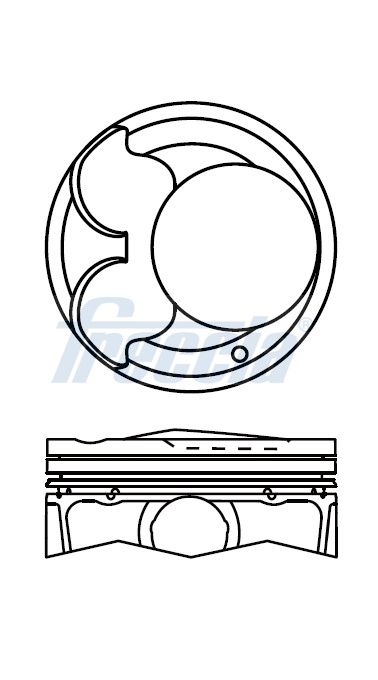 FRECCIA FP23-103400 Piston for HYUNDAI KIA
