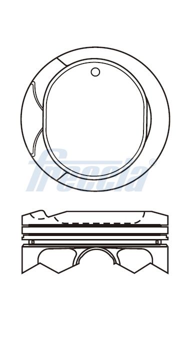 FRECCIA FP23-109300 Piston for TOYOTA