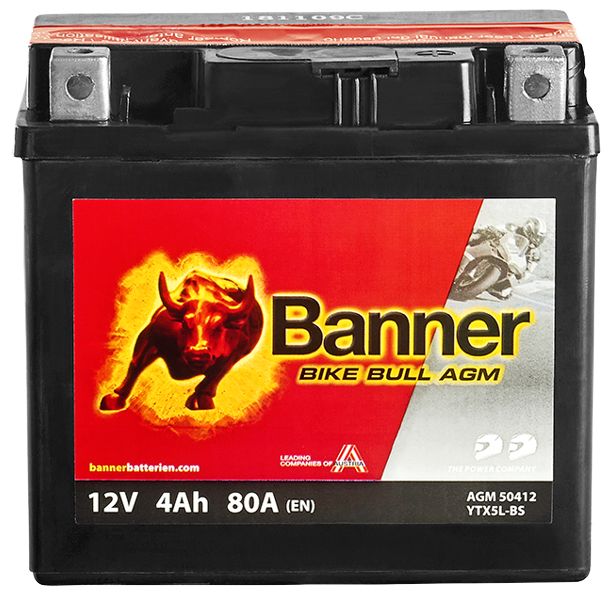 Banner 016560010101 Running Bull AGM Startbatteri