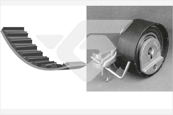 HUTCHINSON KH 171 Σετ οδοντωτού ιμάντα for CITROËN FIAT PEUGEOT