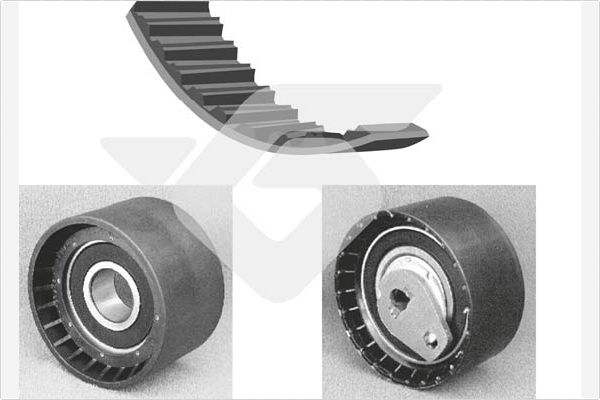 HUTCHINSON KH 238 Σετ οδοντωτού ιμάντα for RENAULT