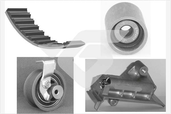 HUTCHINSON KH 355 Σετ οδοντωτού ιμάντα for FORD