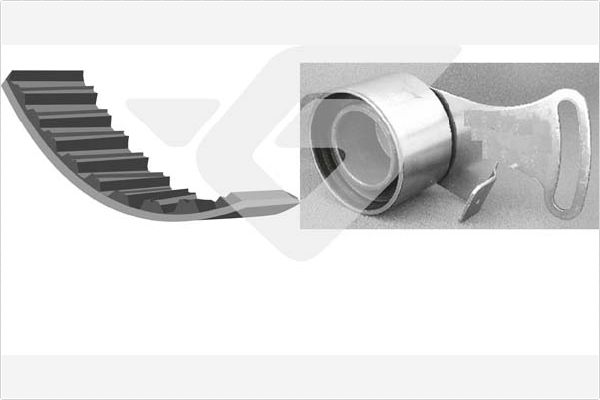 HUTCHINSON KH 378 Σετ οδοντωτού ιμάντα for LAND ROVER