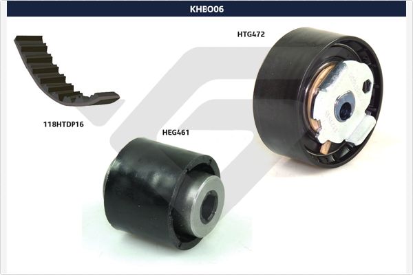 HUTCHINSON KHBO 06 Σετ οδοντωτού ιμάντα for CITROËN DS OPEL PEUGEOT