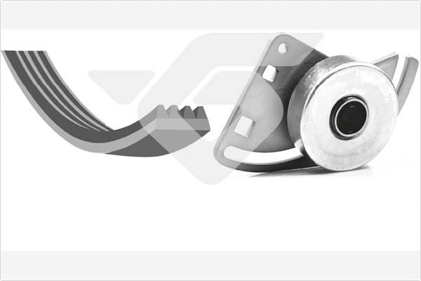 HUTCHINSON KHV 22 Σετ ιμάντων poly-V for CITROËN