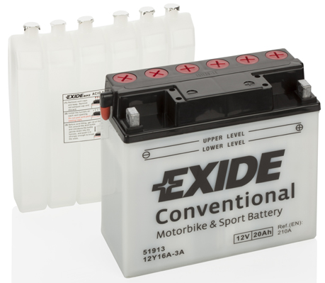 EXIDE 12Y16A-3A EXIDE Conventional Starter Battery for BMW