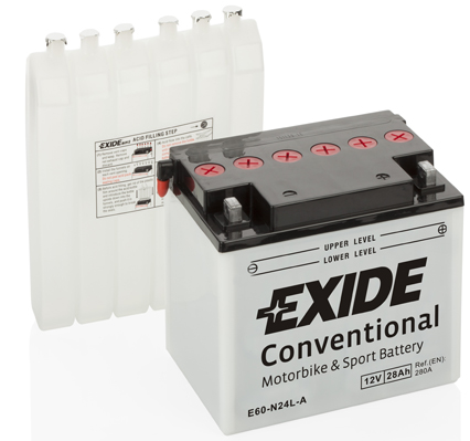 EXIDE E60-N24L-A EXIDE Conventional Startbatteri