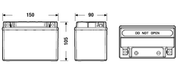 EXIDE EK091 Start-Stop...