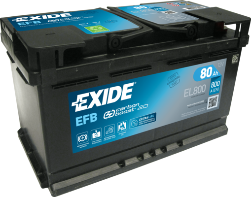 EXIDE EL800 EFB Startbatteri
