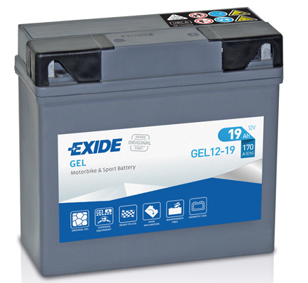 EXIDE GEL12-19 EXIDE GEL Startbatteri