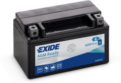 EXIDE AGM12-6 EXIDE AGM Ready Starter Battery for ADLY BAOTIAN BENELLI BENZHOU DAELIM ETON F.B MONDIAL HONDA HUATIAN HYOSUNG ITA