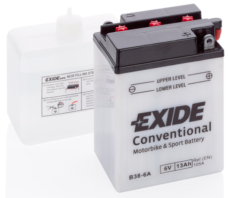 EXIDE B38-6A EXIDE Conventional Starter Battery