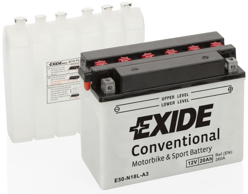 EXIDE E50-N18L-A3 EXIDE Conventional Starter Battery