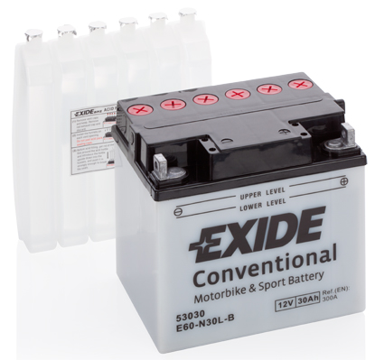 EXIDE E60-N30L-B EXIDE Conventional Starter Battery