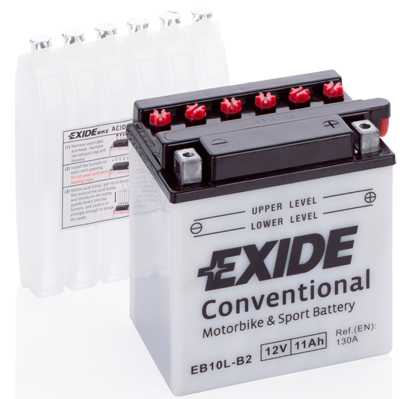 EXIDE EB10L-B2 EXIDE Conventional Starter Battery for GILERA PIAGGIO SUZUKI VESPA
