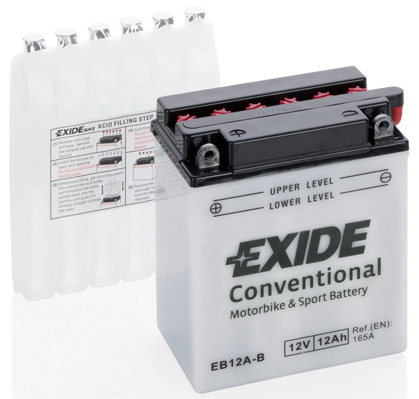 EXIDE EB12A-B EXIDE Conventional Starter Battery for HONDA
