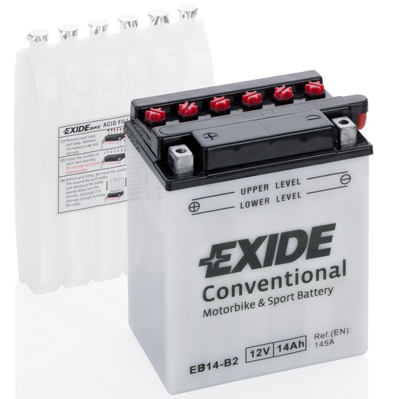 EXIDE EB14-B2 EXIDE Conventional Starter Battery for HONDA HOREX
