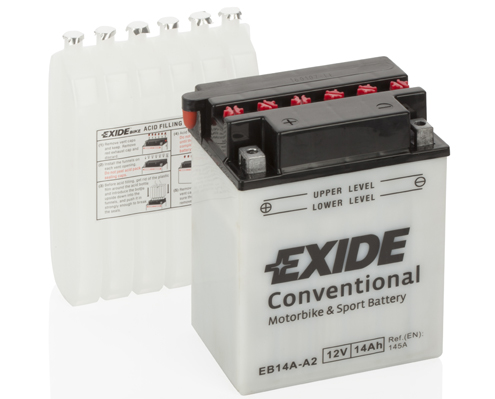 EXIDE EB14A-A2 EXIDE Conventional Starter Battery
