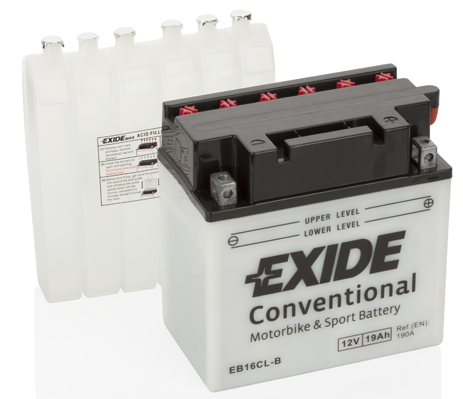 EXIDE EB16CL-B EXIDE Conventional Starter Battery