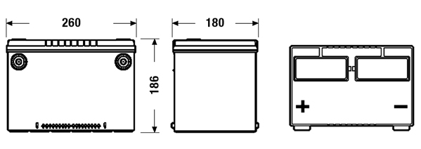 EXIDE EB758 EXCELL ** Starter Battery for BUICK CADILLAC CHEVROLET DFSK DODGE GMC HUMMER OLDSMOBILE PONTIAC SAAB