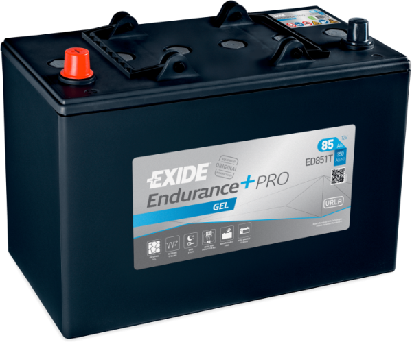 EXIDE ED851T Endurance+PRO GEL Starter Battery for SCANIA