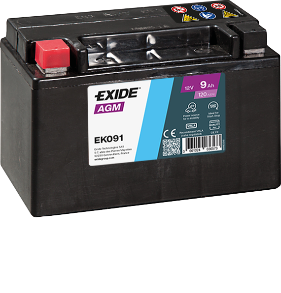 EXIDE EK091 AGM Starter...